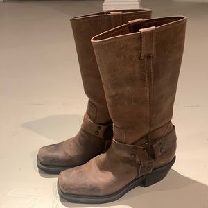 BCBGirls Leather Cowgirl Boots